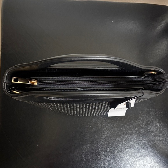 The Drop Black Woven Mini Bag - Picture 5 of 6